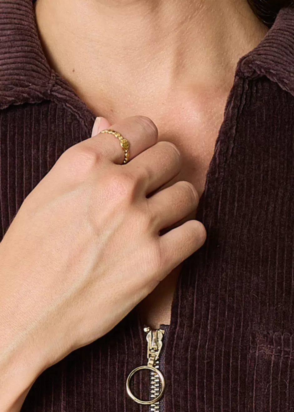 Flash Sale BAGUE PETIT MEDAILLON DORÉE Bijoux