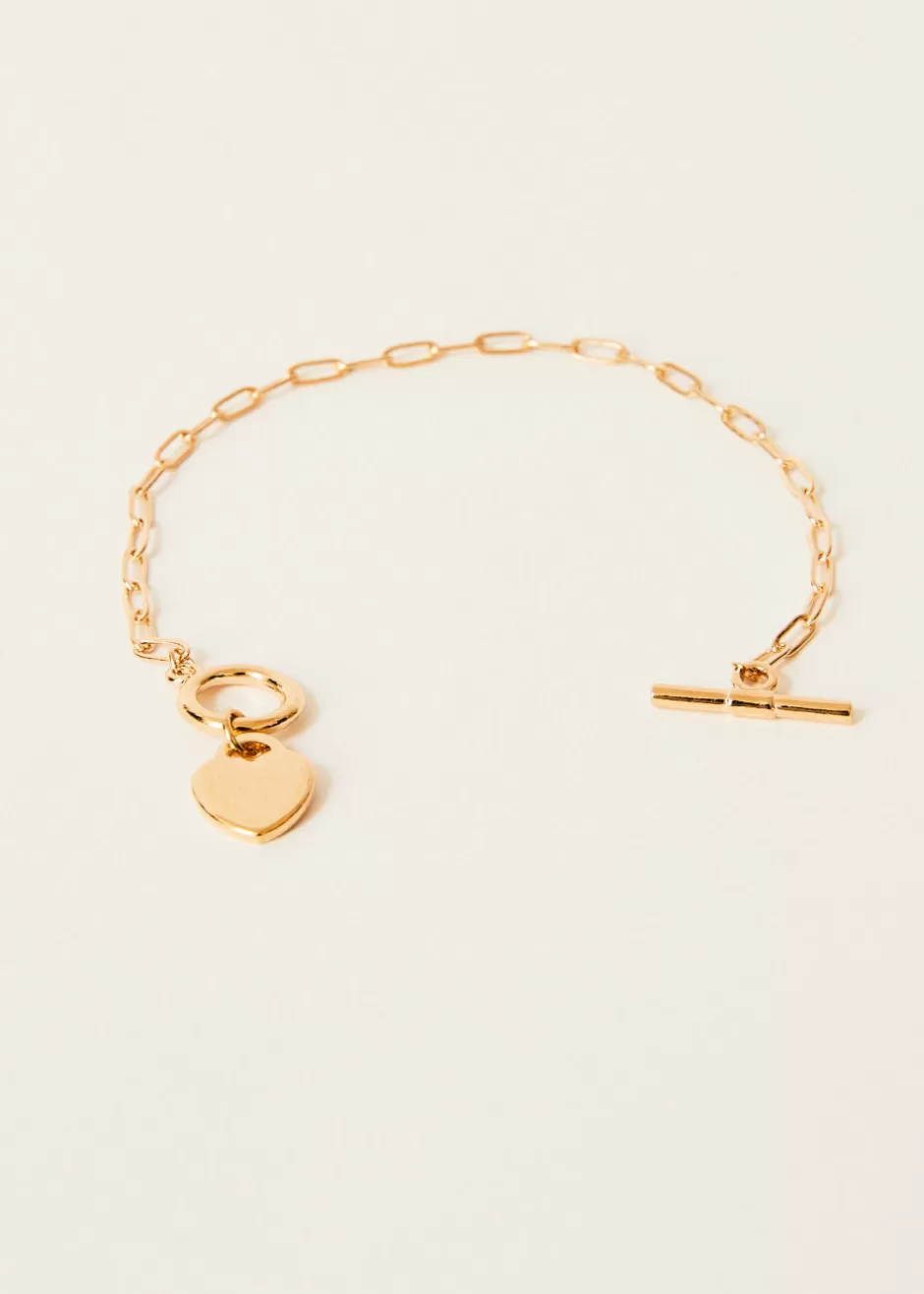Cheap BRACELET COEUR EN LAITON Bijoux