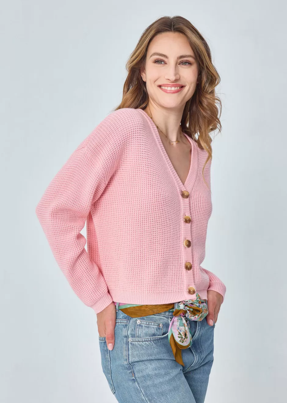 Clearance CARDIGAN COL V GUS Pulls & Cardigans