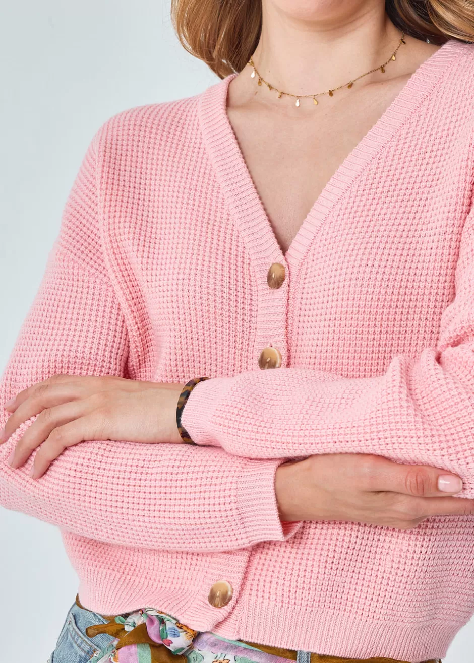 Clearance CARDIGAN COL V GUS Pulls & Cardigans