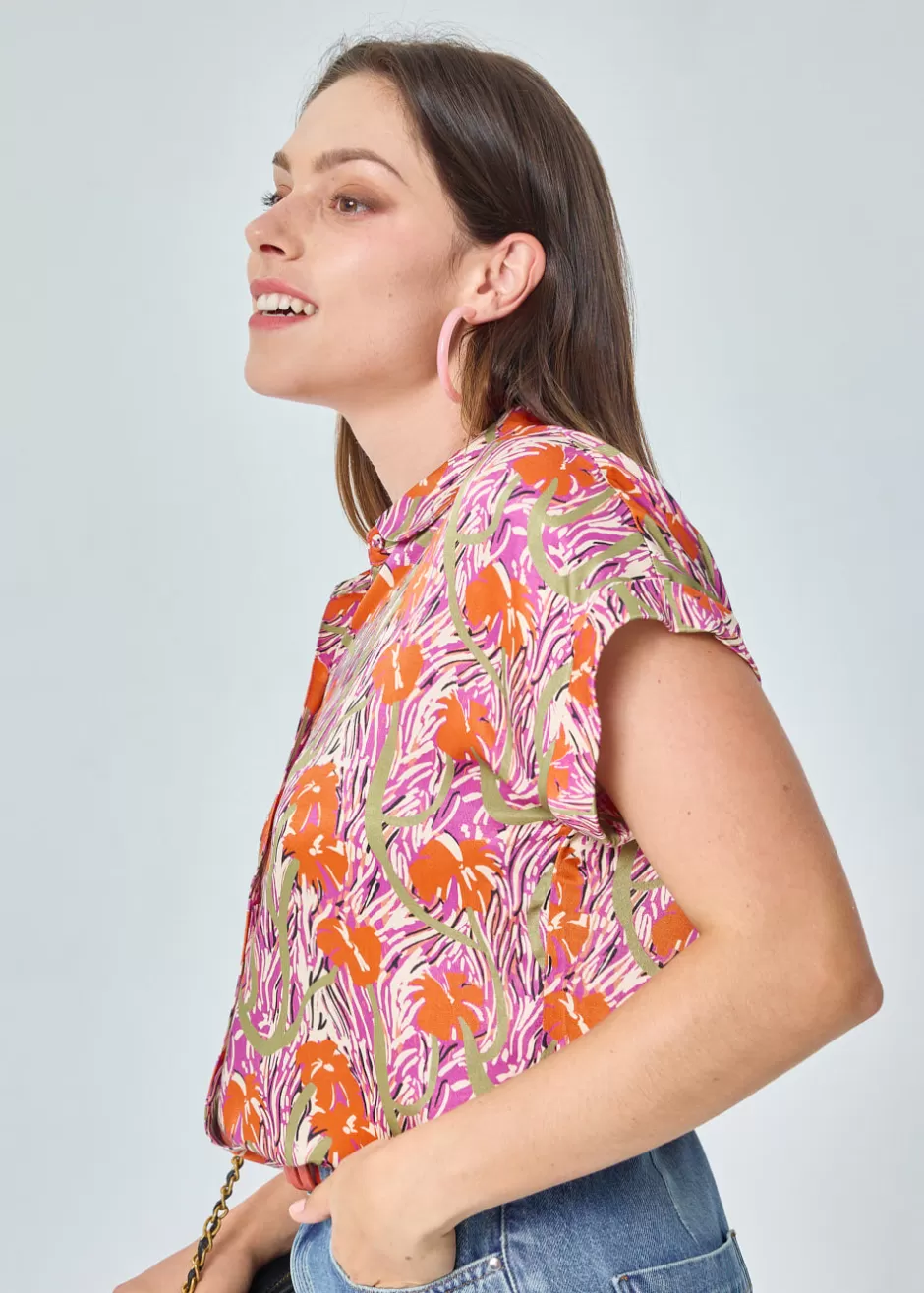 Store CHEMISE COL CLAUDINE HELENE Chemises & Hauts