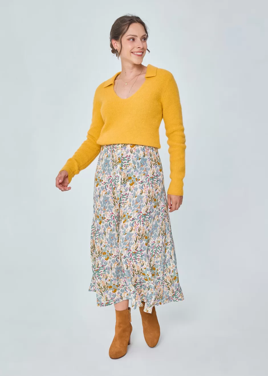 Shop JUPE LONGUE SALMA Jupes & Shorts