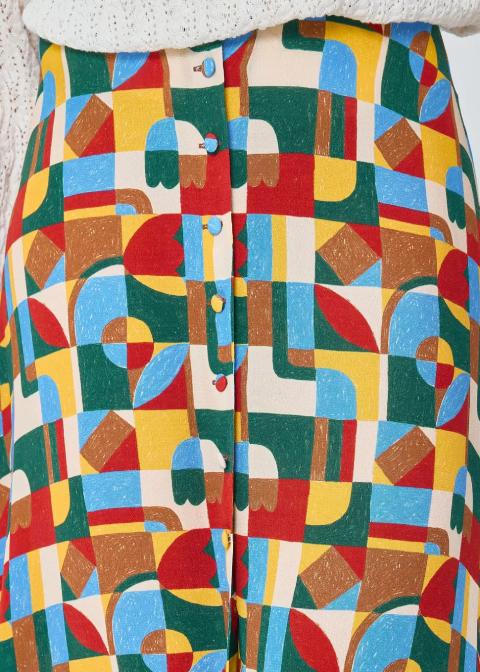 Fashion JUPE LONGUE SALMA Jupes & Shorts