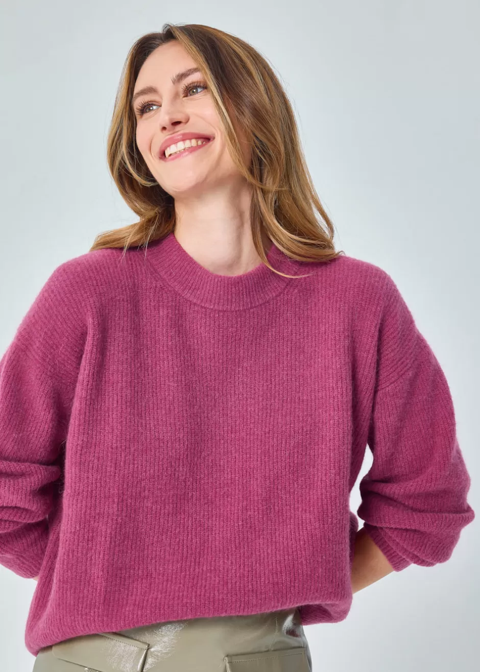 Outlet PULL EXTRA DOUX MOHAIR PUMPKIN Pulls & Cardigans