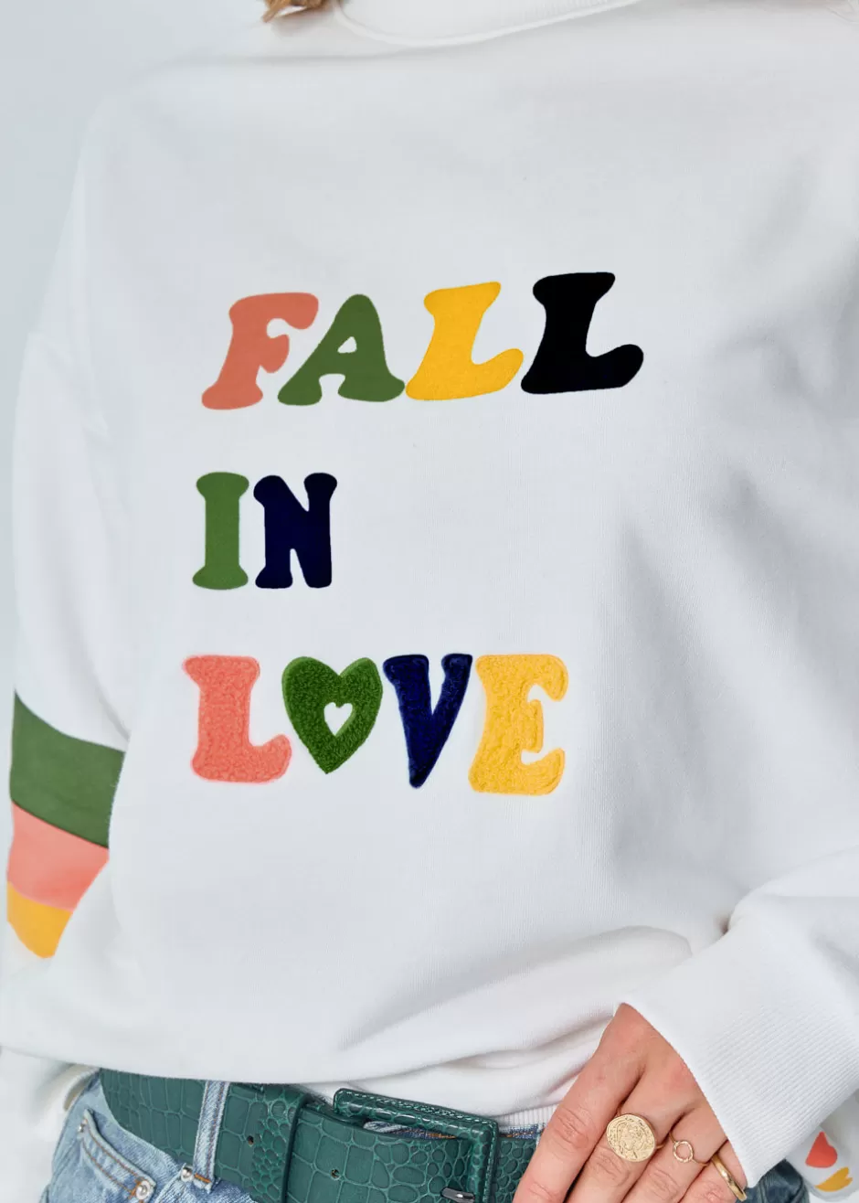 Fashion SWEAT FLOQUE HUGUETTE Pulls & Cardigans