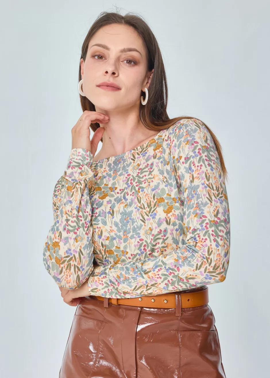 Discount T-SHIRT COL BATEAU KENZO Chemises & Hauts