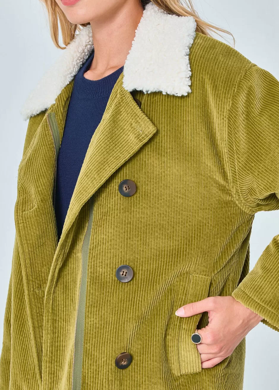 Flash Sale VESTE EN VELOURS COTELE THERESE Vestes & Manteaux